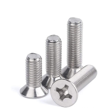 Phillips Countersunk Flat Head Stainless machine Screws